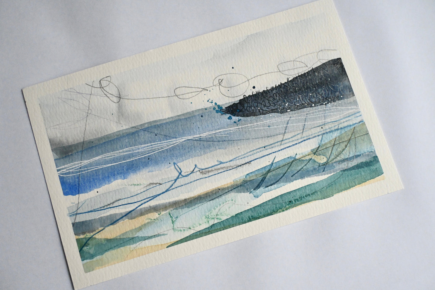 Original Painting - Sea study #6