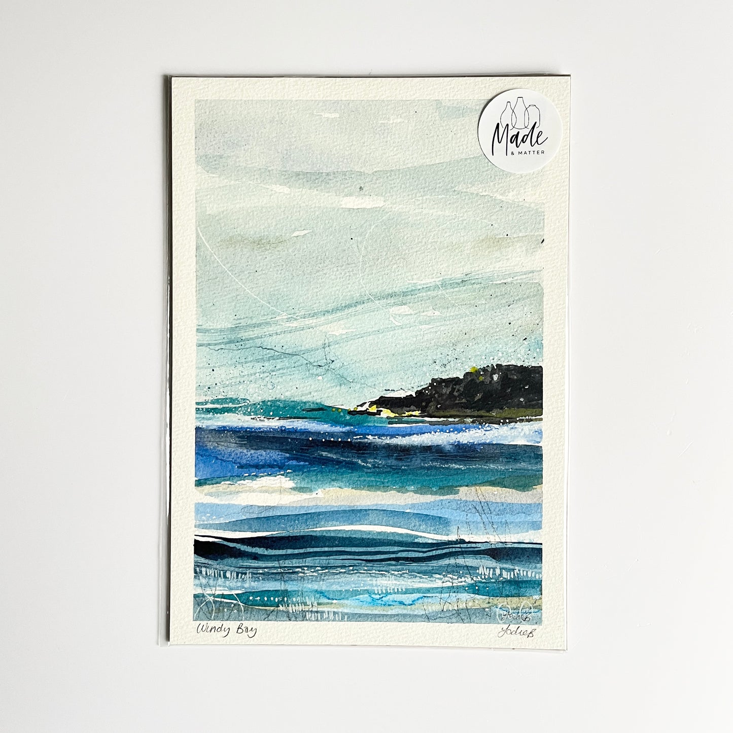 Original painting - Windy bay