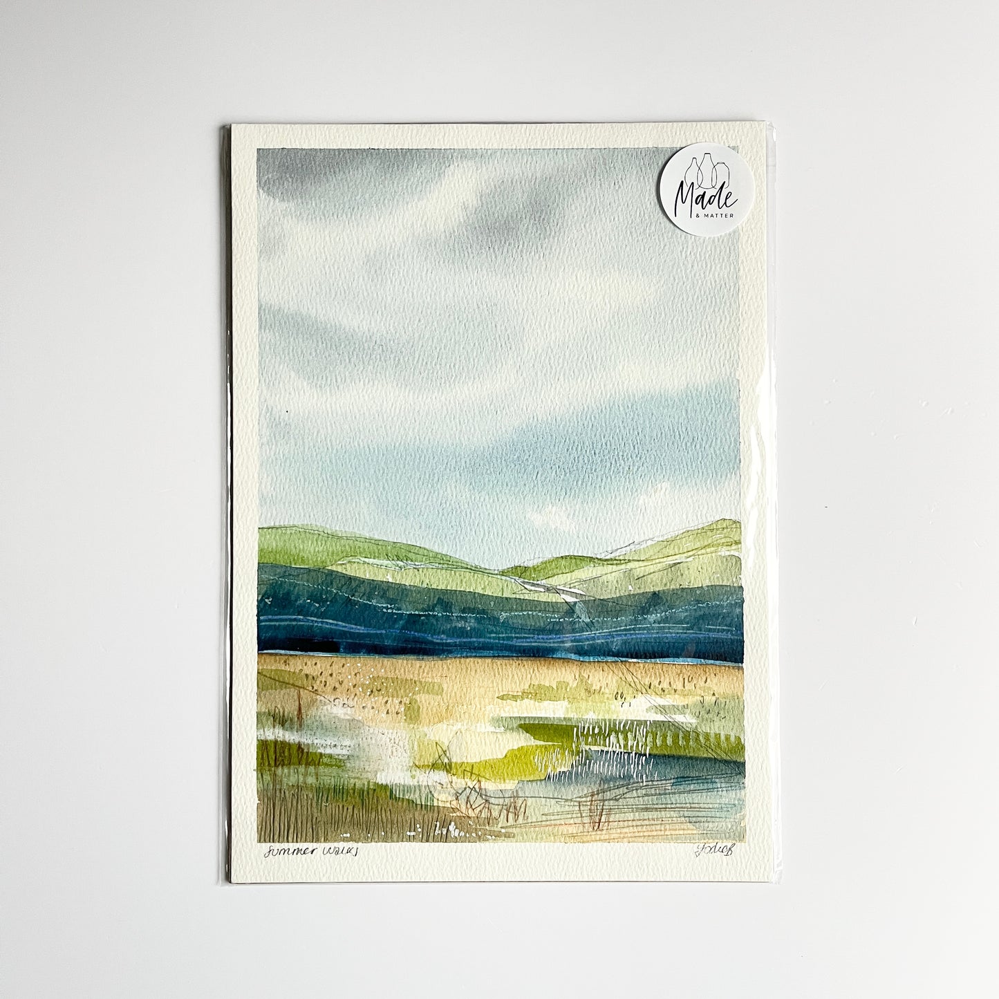 Original Painting - Summer walks