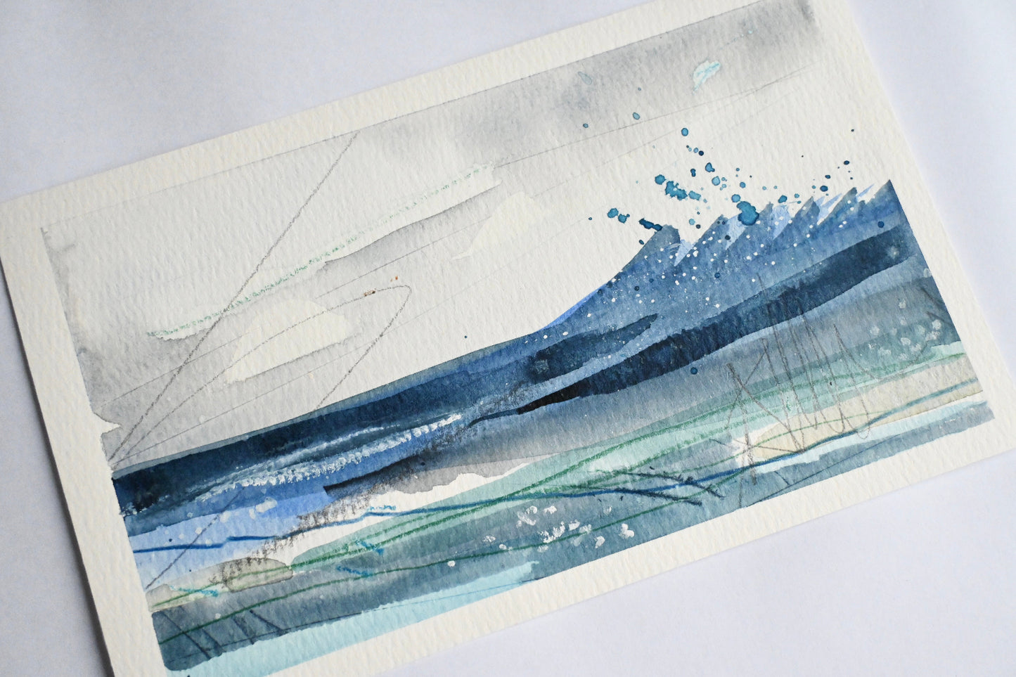 Original painting - Sea study #2