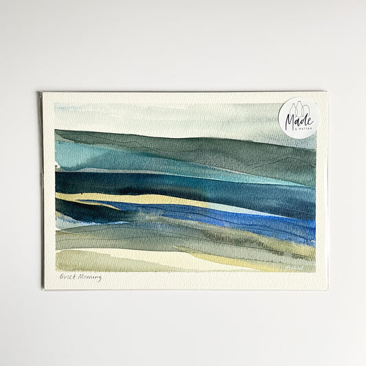 Original painting - Quiet morning