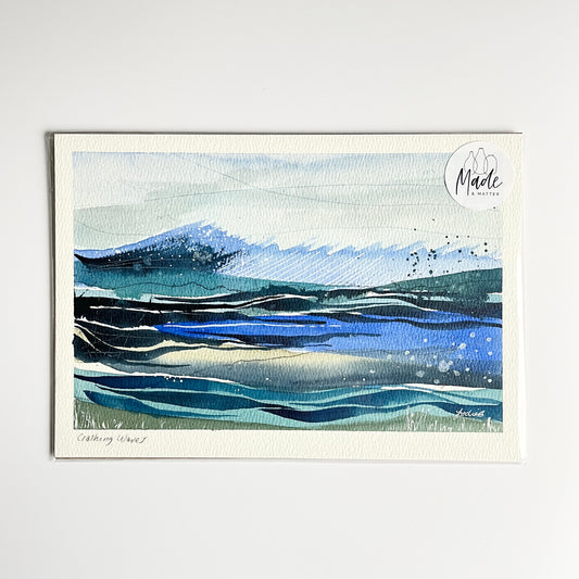 Original painting - Crashing waves