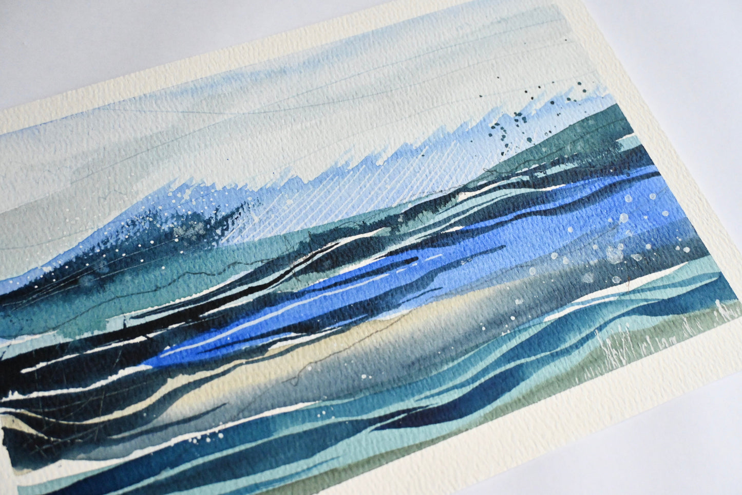 Original painting - Crashing waves