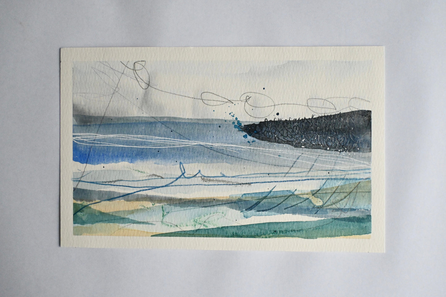 Original Painting - Sea study #6