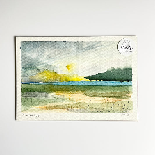 Original painting - Breaking dusk
