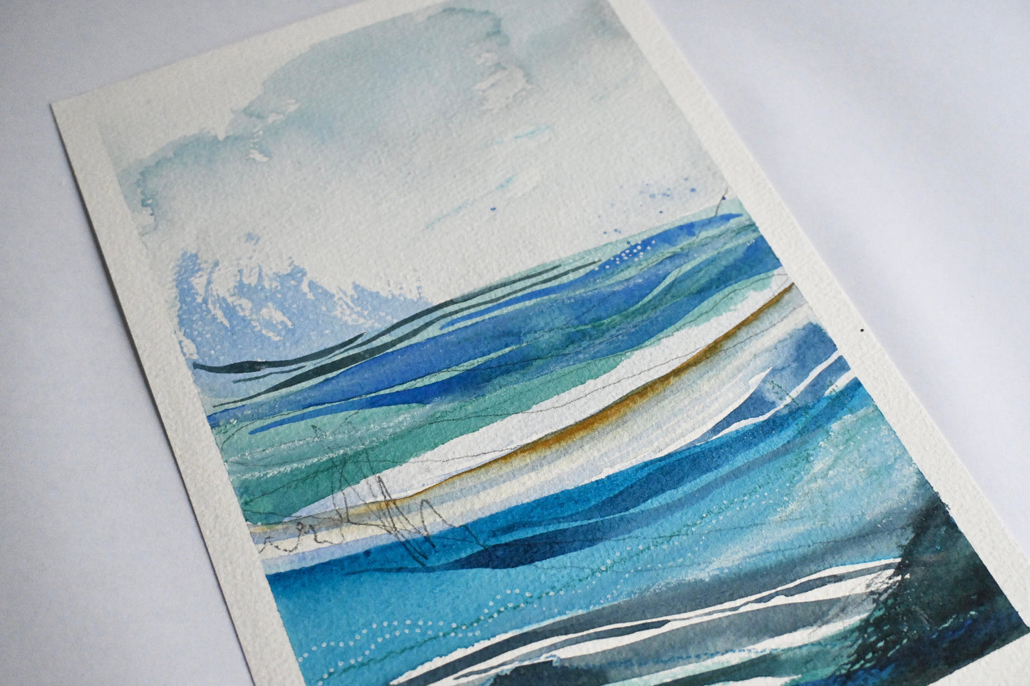 Original painting - Rolling waves
