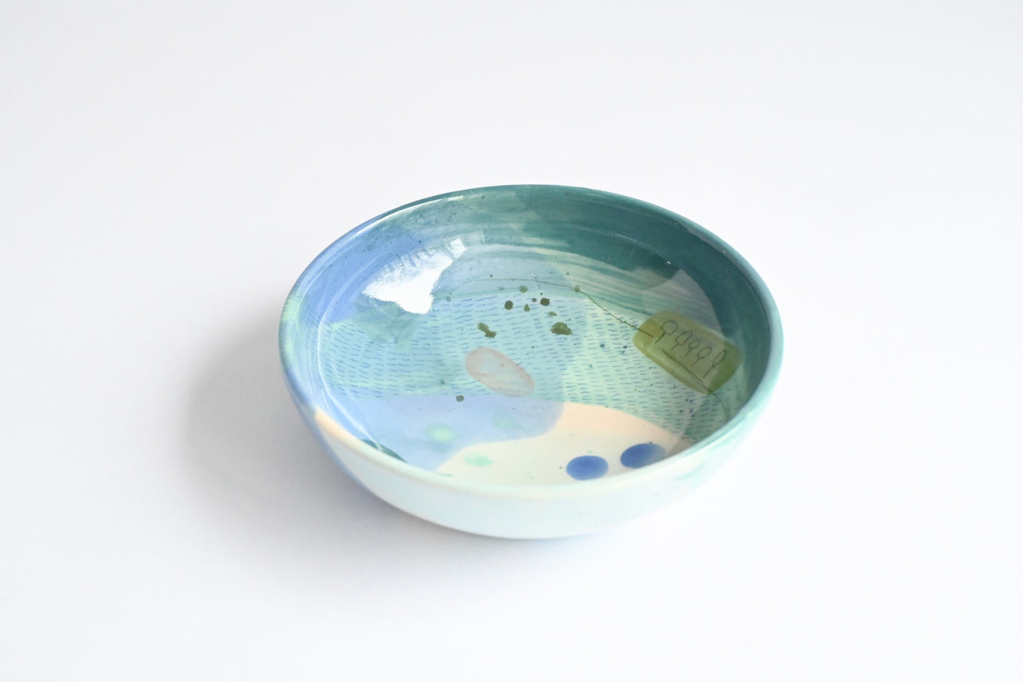 Ceramic Medium Bowl - Mountains Meet The Sea #1