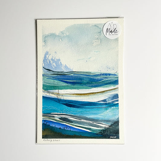 Original painting - Rolling waves