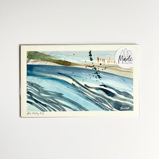 Original painting - Sea study #5