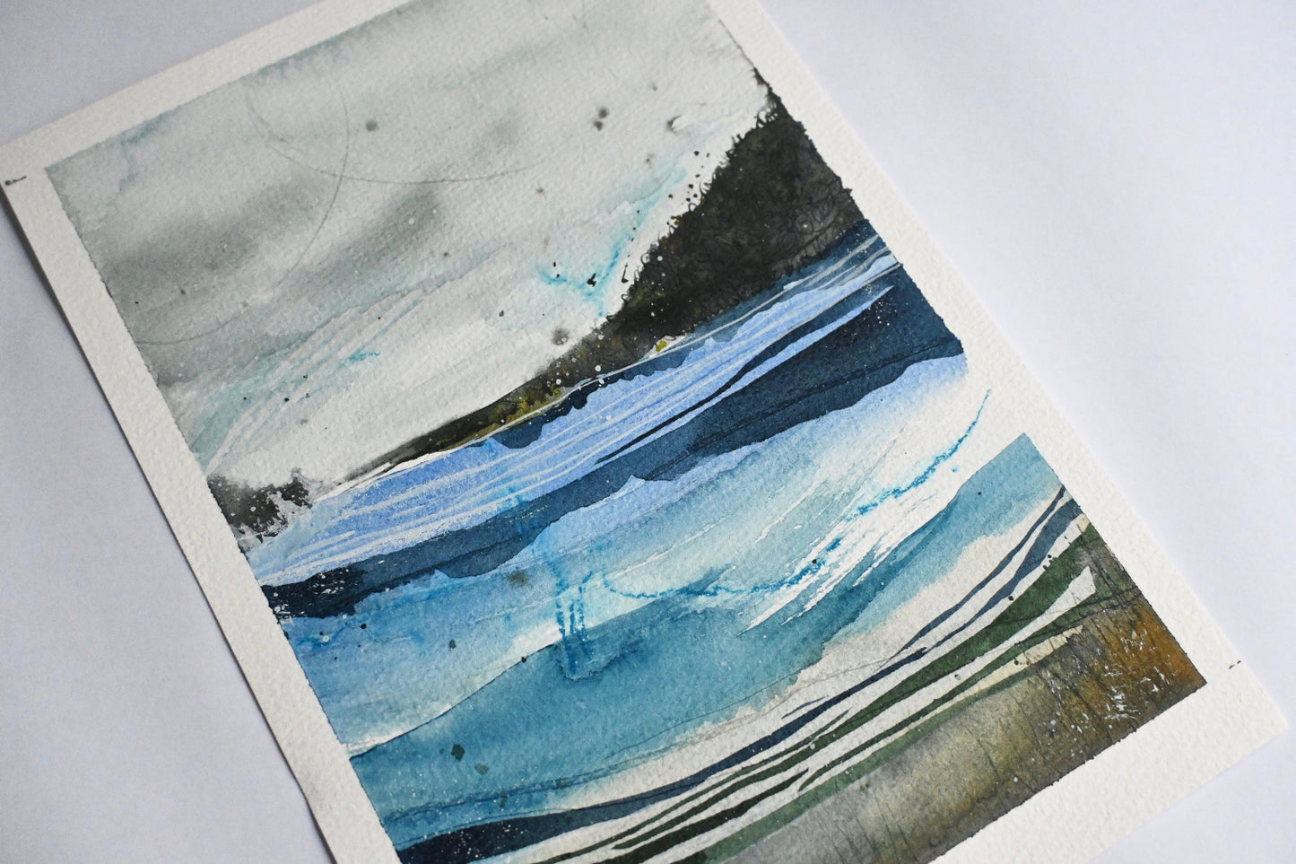 Original painting - Stormy waters