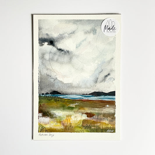 Original painting - Autumn Days