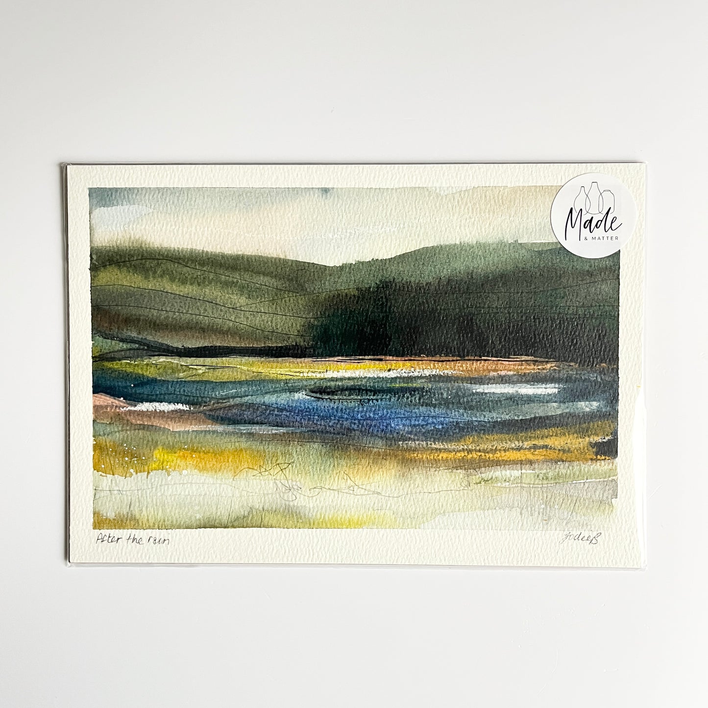 Original Painting - After the rain