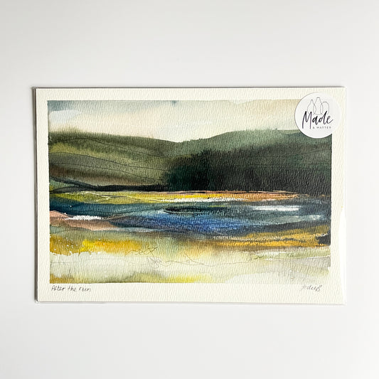 Original Painting - After the rain