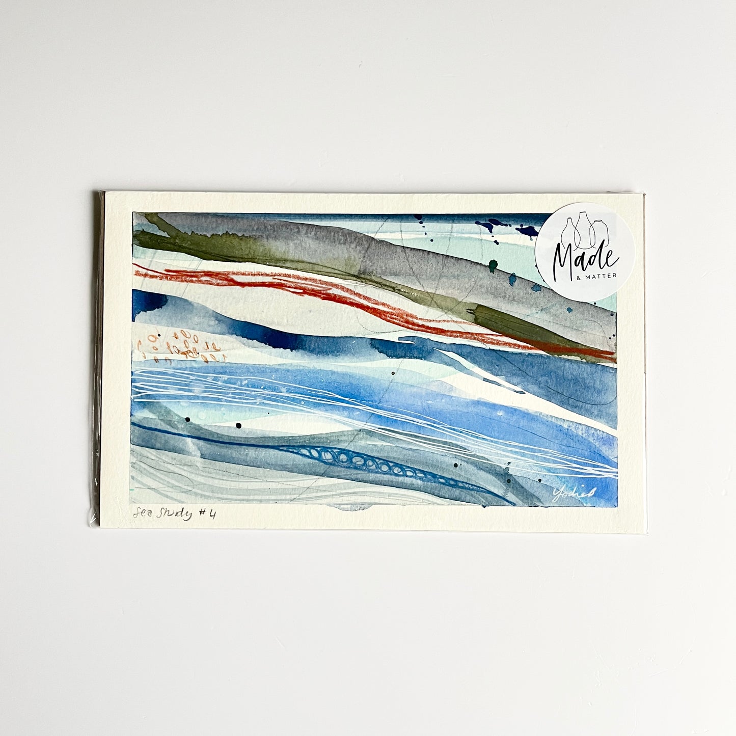 Original Painting - Sea study #4