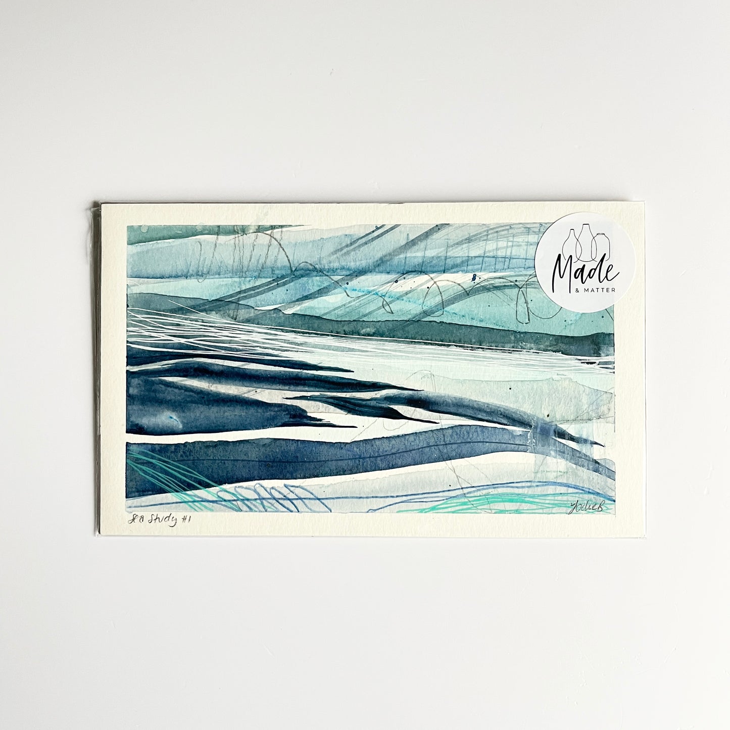 Original Painting - Sea study #1