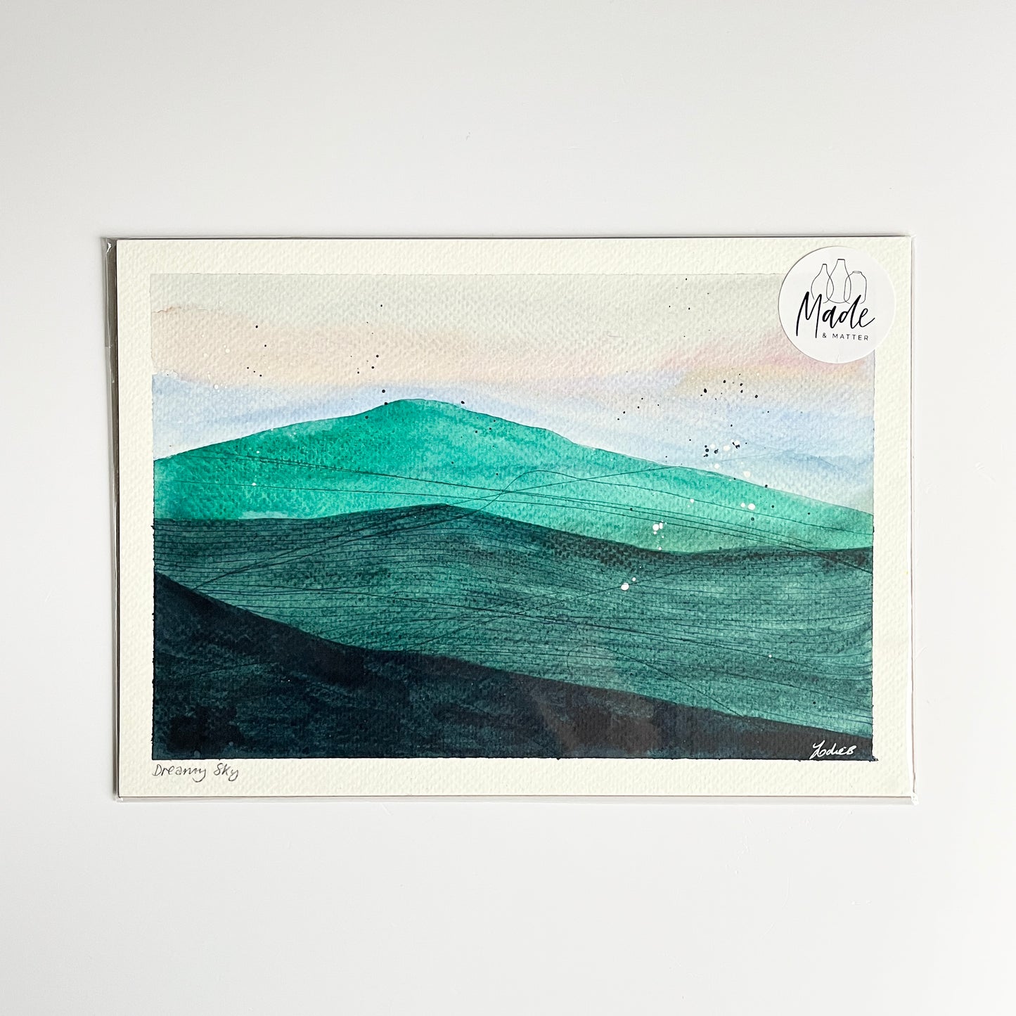 Original painting - Dreamy Sky