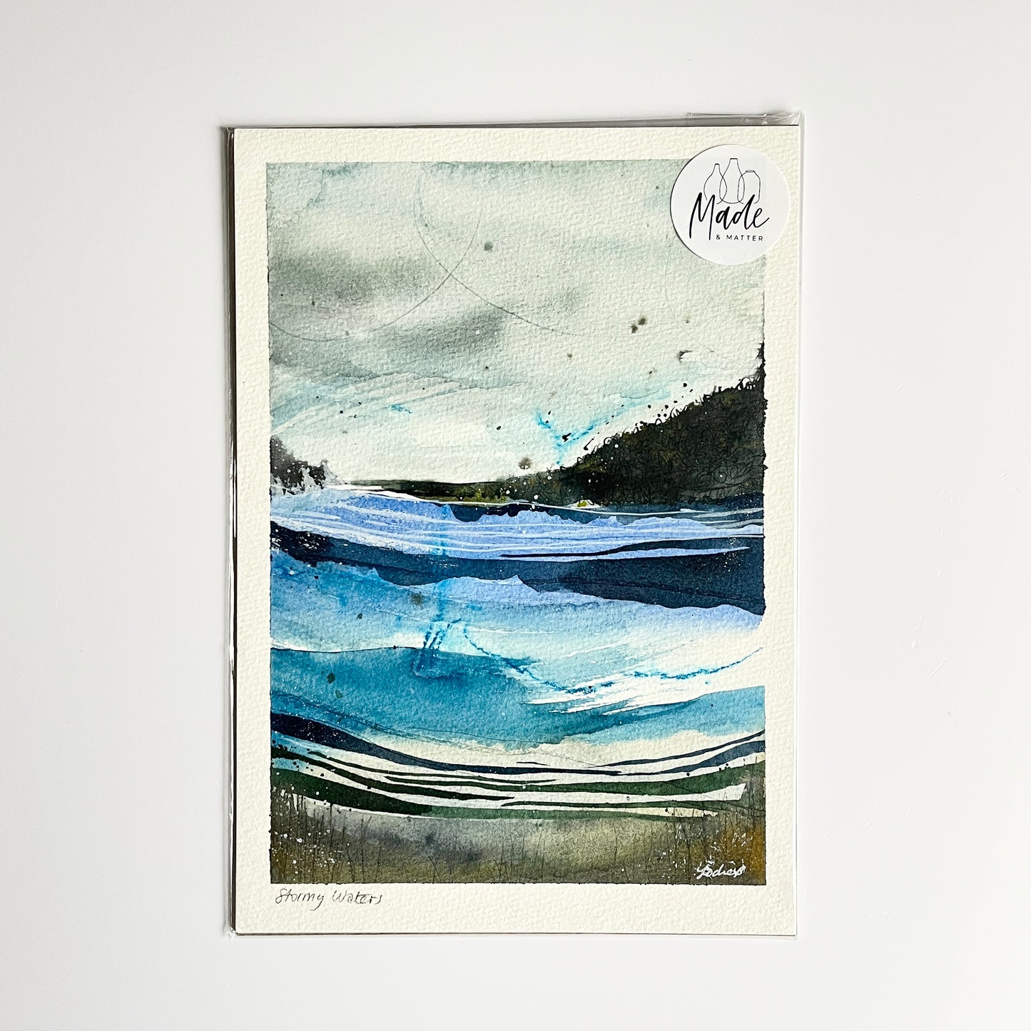 Original painting - Stormy waters