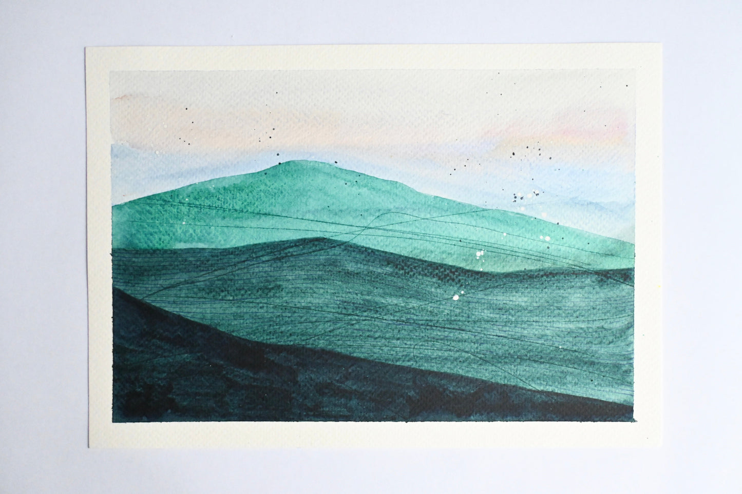 Original painting - Dreamy Sky