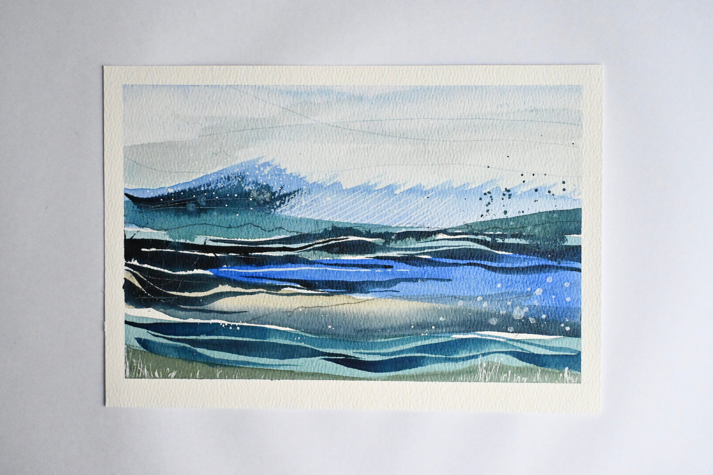 Original painting - Crashing waves