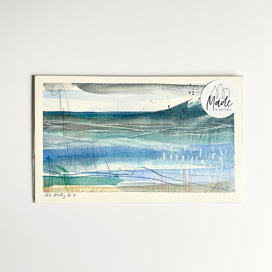 Original painting - Sea study #7